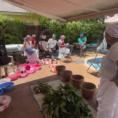 Santeando en la religio afrocubana